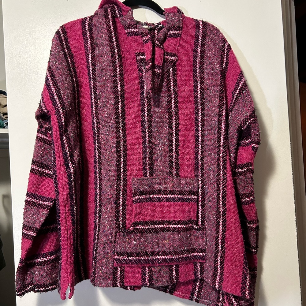 Pink surfer hoodie